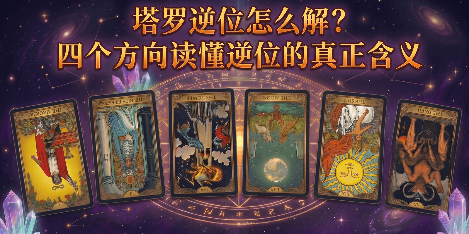 塔罗逆位怎么解?四个方向读懂逆位的真正含义 塔罗逆位怎么解?四个方向读懂逆位的真正含义
